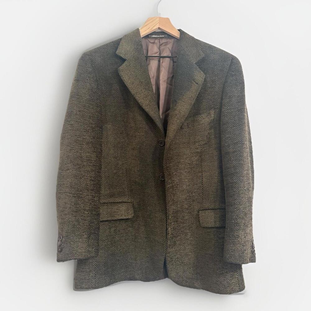 Arnold Zimberg Wool Suit Jacket Made In Italy 31in Long 22in Wide